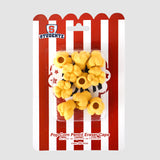 Palomitas, Set de 10 Gomas, Color Amarillo
