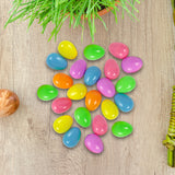 Set de 24 Huevitos de Colores Brillantes para Pascua