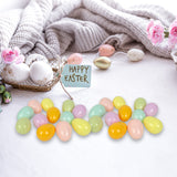 Set de 24 Huevitos de Colores para Pascua, 4cm