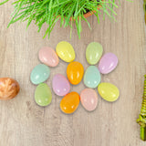 Set de 24 Huevitos de Colores para Pascua, 4cm