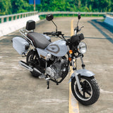 Motocicleta Kiwo 150 2024, color Gris (Reacondicionado)