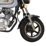 Motocicleta Kiwo 150 2024, color Gris (Reacondicionado)