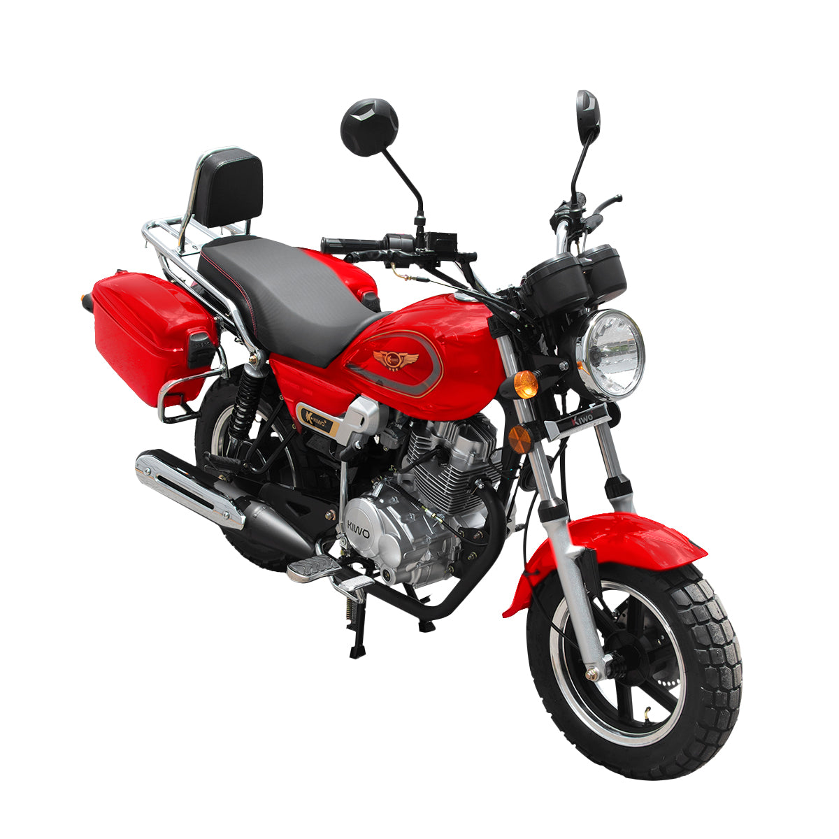 Motocicleta Kiwo 150 2025, color Rojo