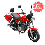 Motocicleta Kiwo 150 2025, color Rojo