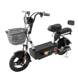 Bicicleta Eléctrica Kiwo GYE002, color Negro