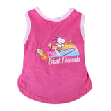 Playera color Fucsia para Mascota, Peanuts