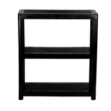 Mueble Canadá Rectangular de 3 Niveles, Color Negro