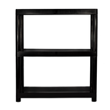 Mueble Canadá Rectangular de 3 Niveles, Color Negro