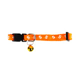 Collar color Naranja con Cascabel para Perro