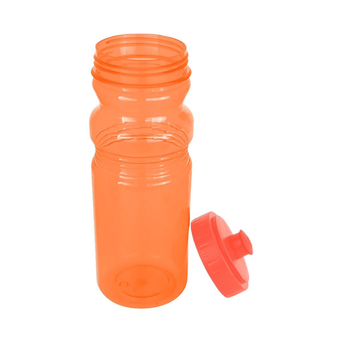 Botella de Plástico color Naranja 500ml