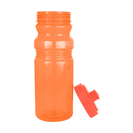 Botella de Plástico color Naranja 500ml