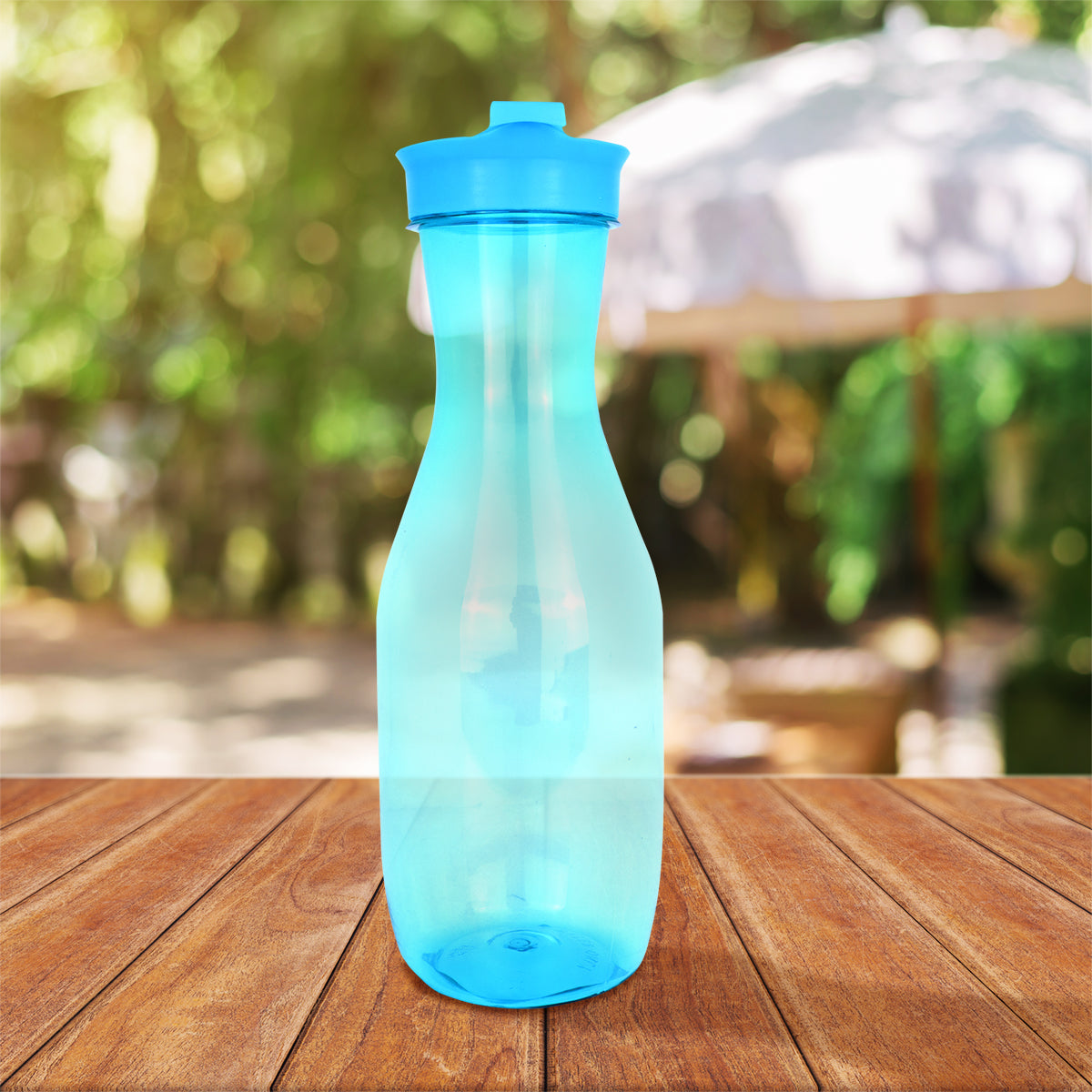 Botella de Plástico color Aqua, 1L