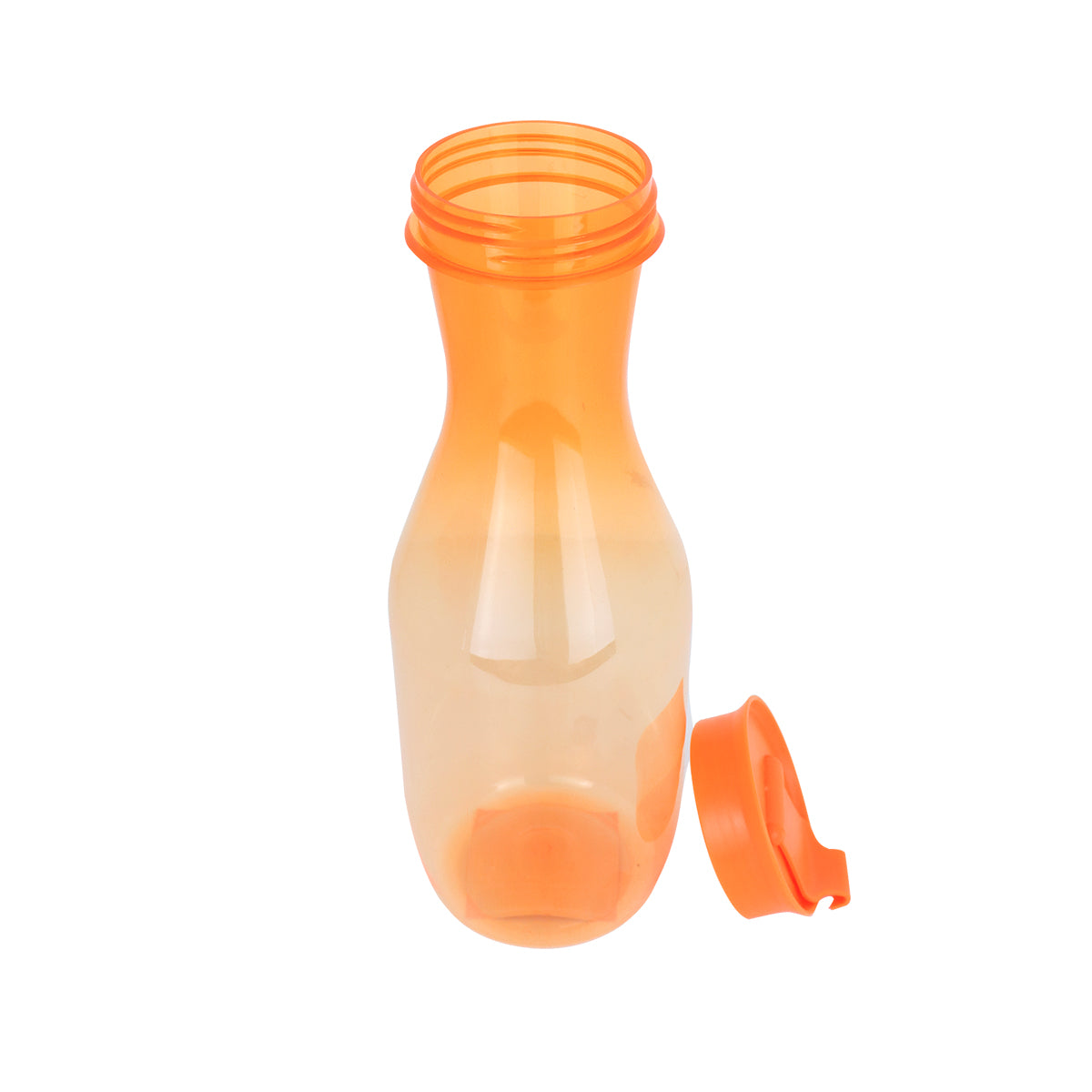 Botella de Plástico color Naranja, 1L