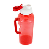 Botella de Plástico color Rojo 1L