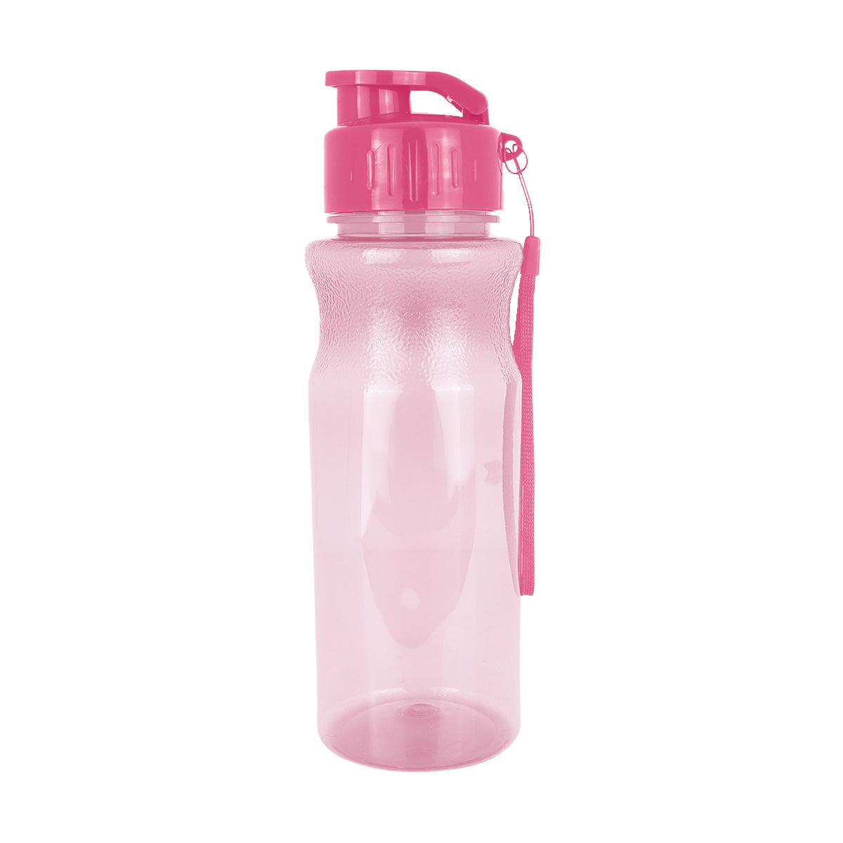 Botella de Plástico color Fucsia, 500ml