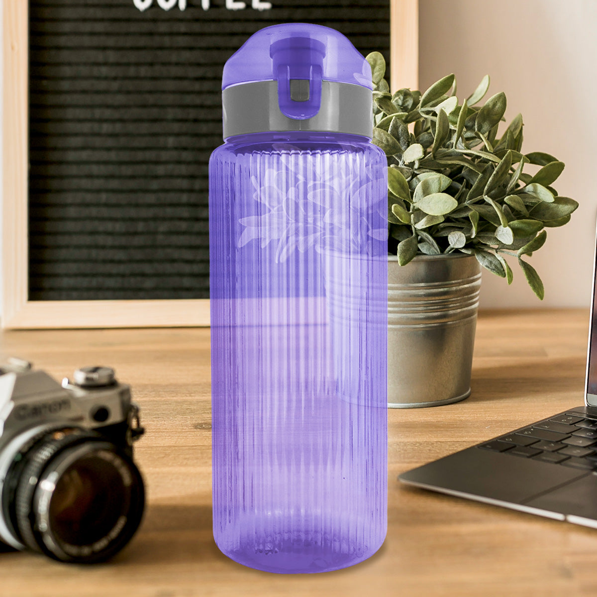 Botella de Plástico color Morado,1L