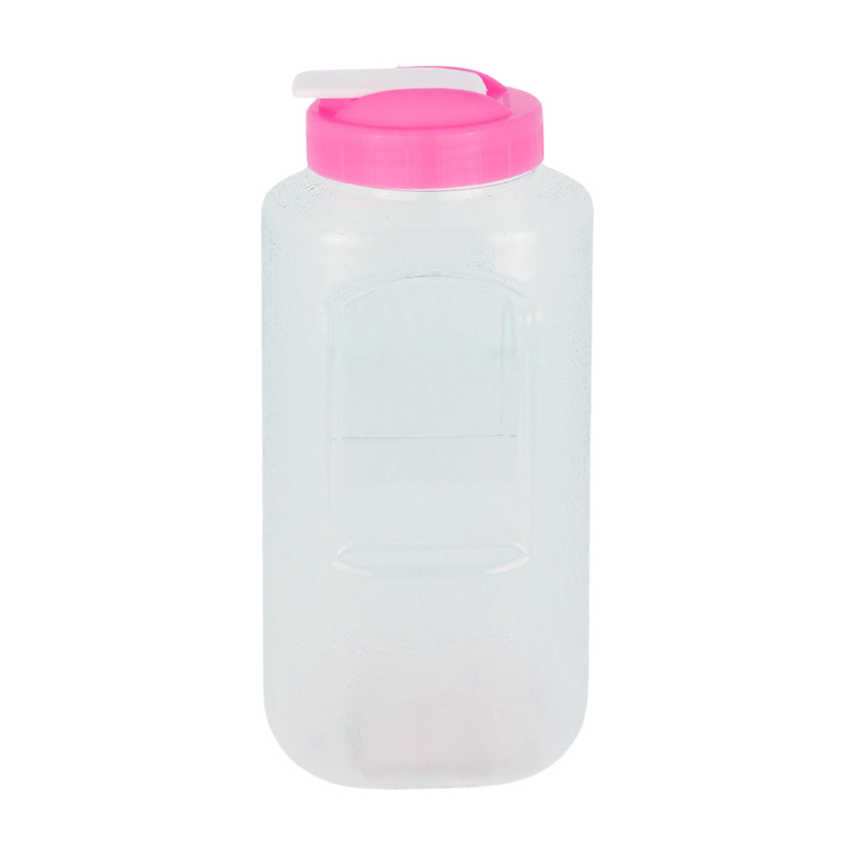 Botella de Plástico con Tapa color Rosa 1L