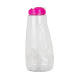 Botella de Plástico con Tapa color Rosa 1500ml