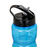 Botella de Plástico color Azul con Tapa 800ml