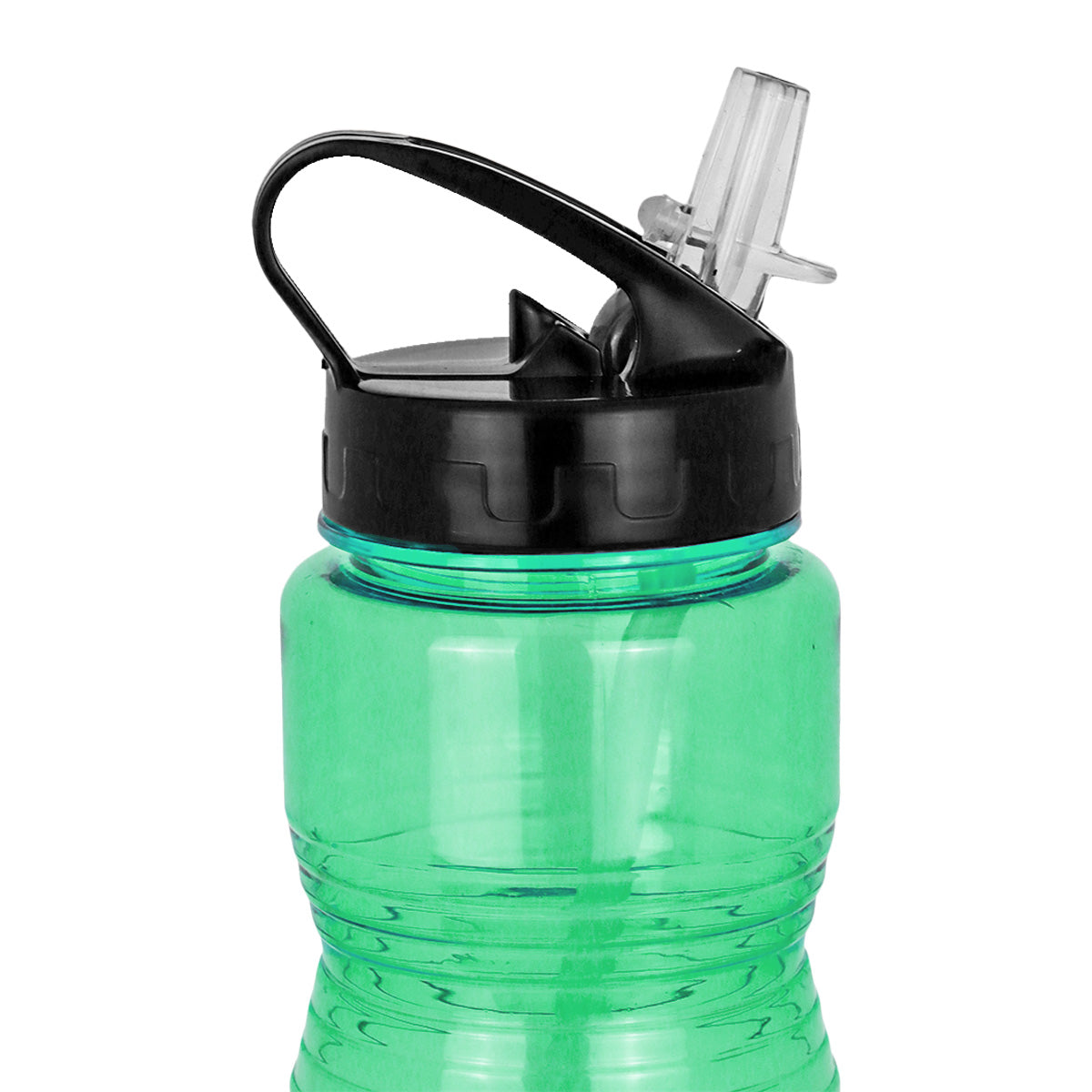 Botella de Plástico color Verde con Tapa 800ml