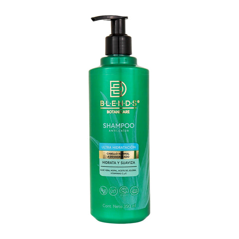 Blends Botanicare, Shampoo Anti-Caída Ultra Hidratación, 350ml