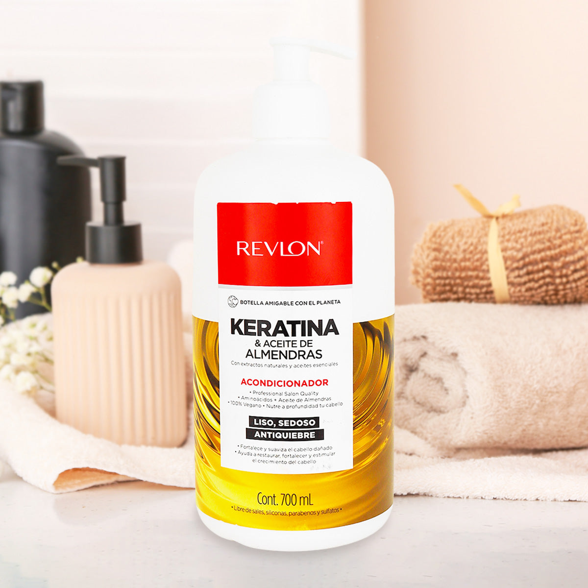 Acondicionador Revlon Keratina y Aceite de Almendras