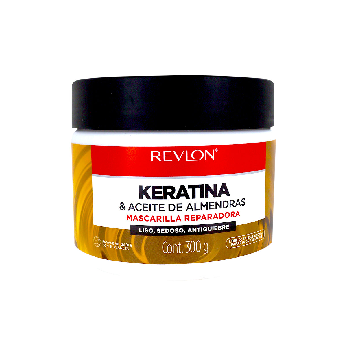 Mascarilla Reparadora Revlon con Keratina + Aceite de Almendras