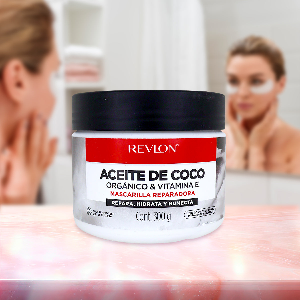 Mascarilla Capilar Revlon Aceite de Coco Orgánico & Vitamina E