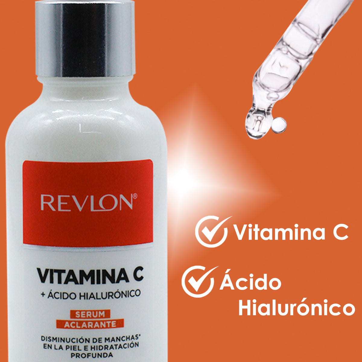 Serum Revlon Vitamina C + Ácido Hialurónico