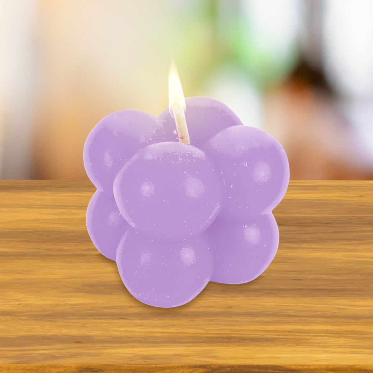 Mini Vela Decorativa Bubble