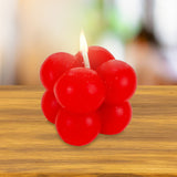 Mini Vela Decorativa Bubble