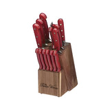 Set de 14 Cuchillos de Acero Inoxidable, color Rojo, The Pioneer Woman