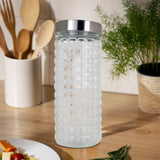 Frasco de Cristal con Tapa, 2200ml