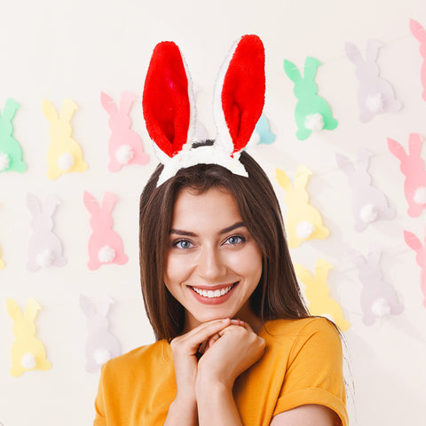Diadema Orejas de Conejo para Pascua