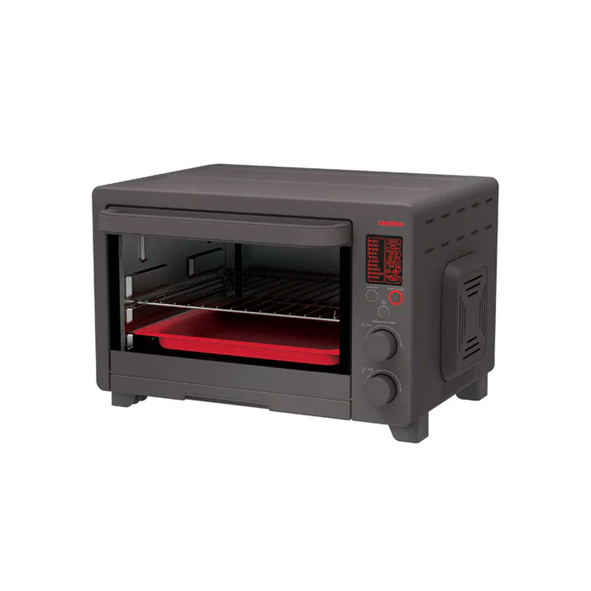 Horno Tostador Digital 10 en 1 de 6 Rebanadas, Cruxgg