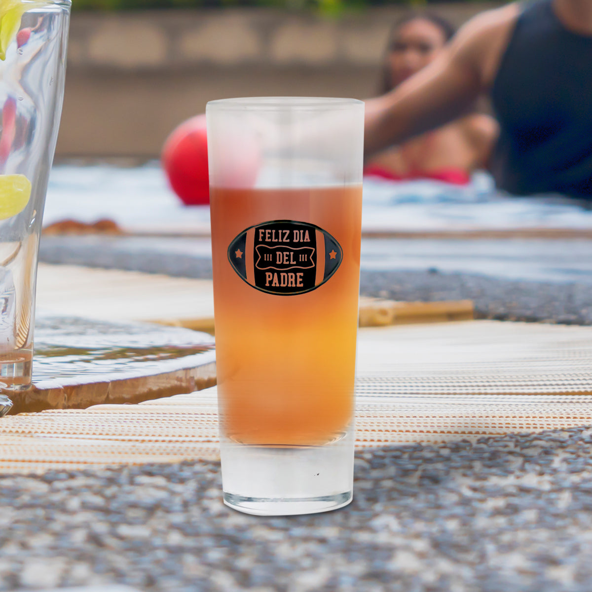 Vaso Tequilero con Frase "Feliz Día del Padre"