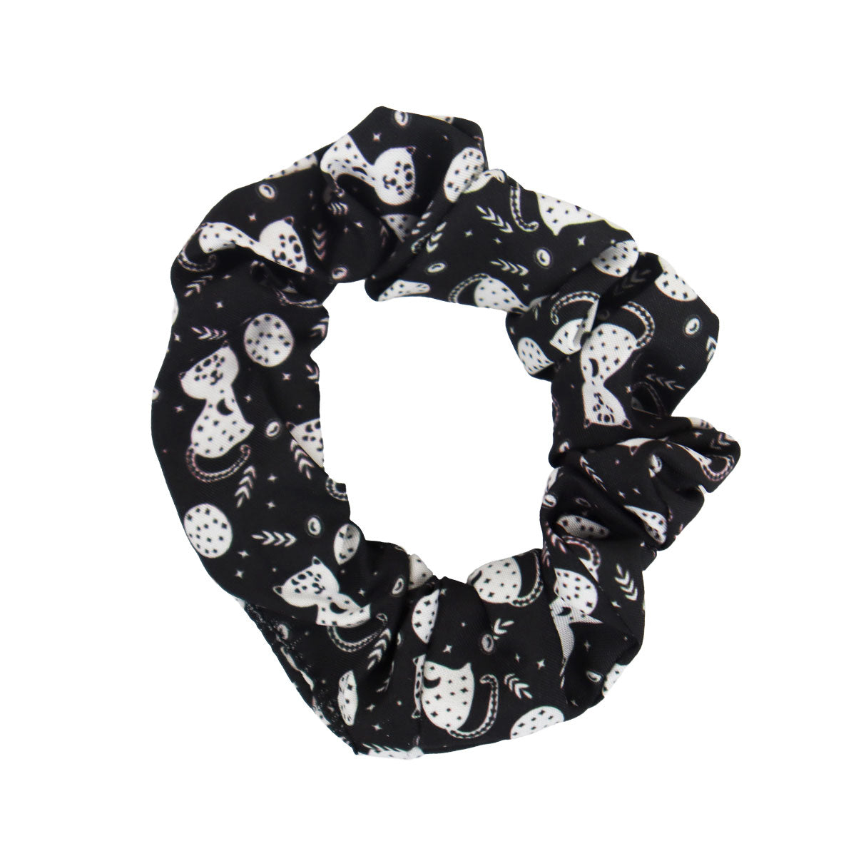 Scrunchie para el Cabello con Diseño de Gatitos