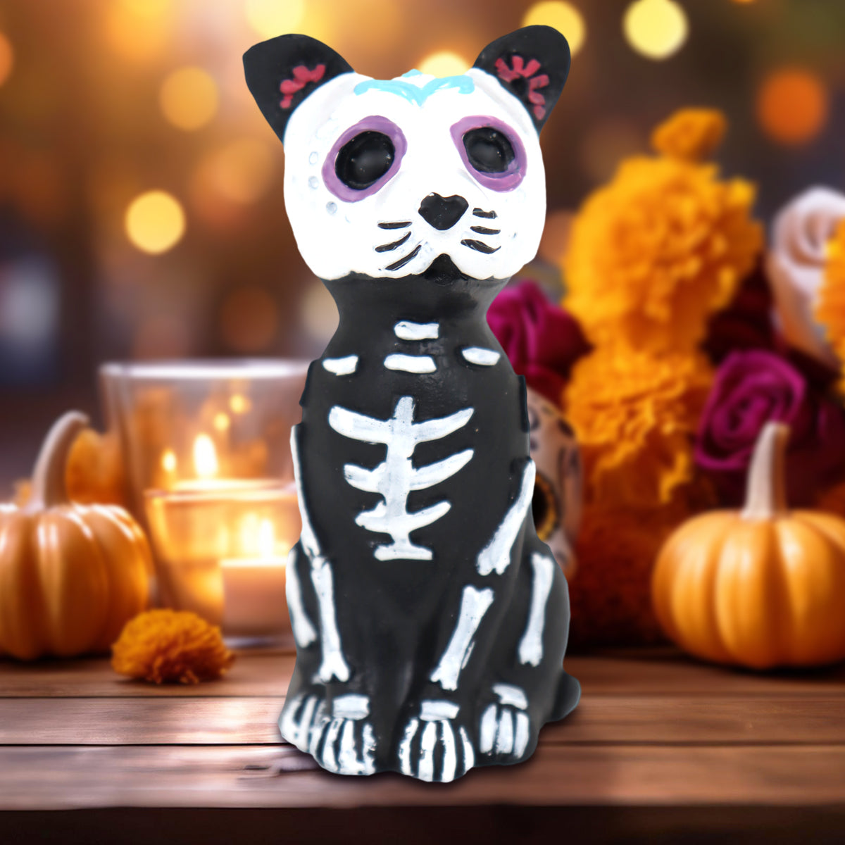 Figura de Perrito para Día de Muertos