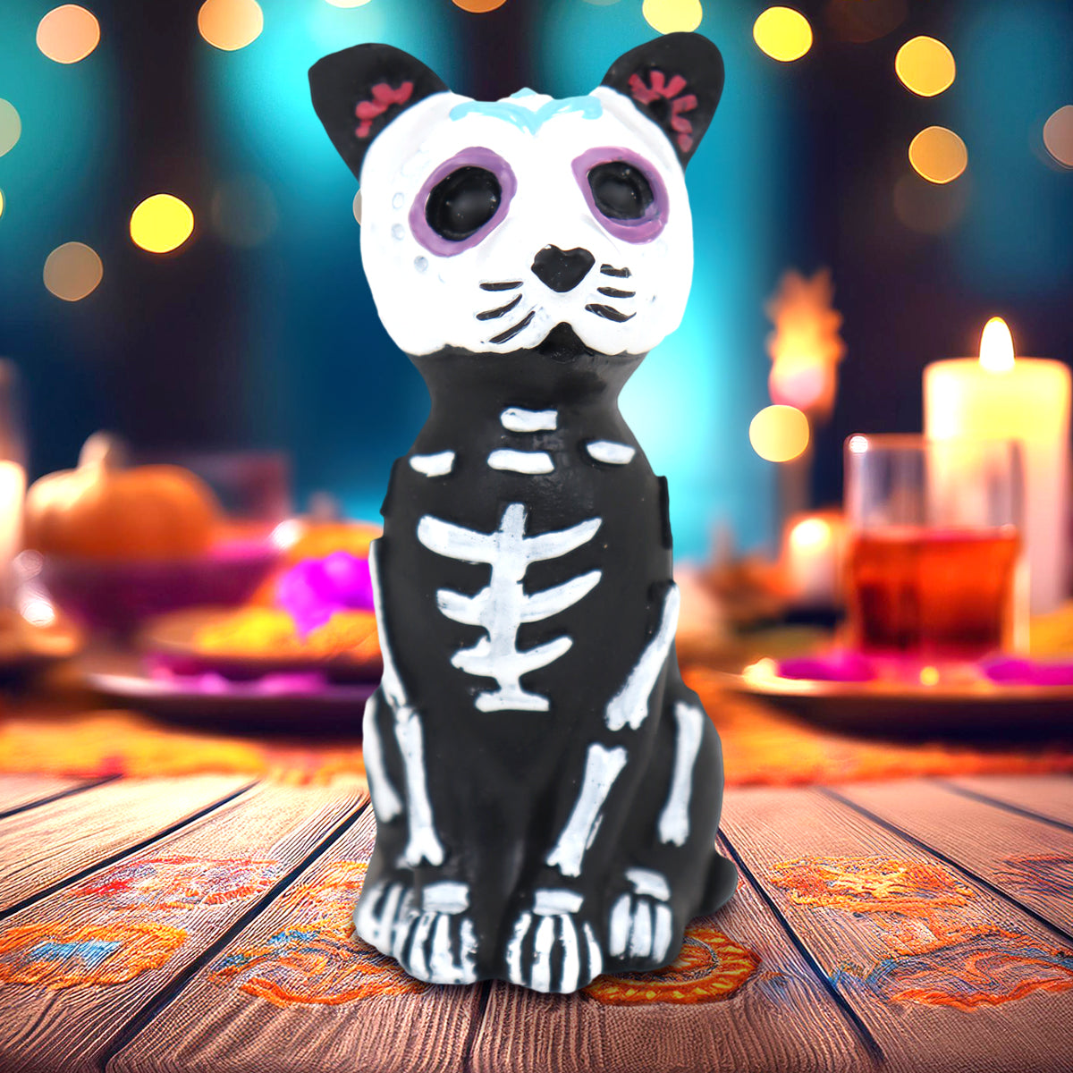 Figura de Perrito para Día de Muertos