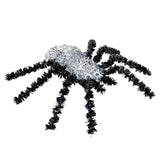 Araña de Tinsel color Plata para Halloween