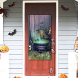 Póster de Bruja Decorativo para Halloween