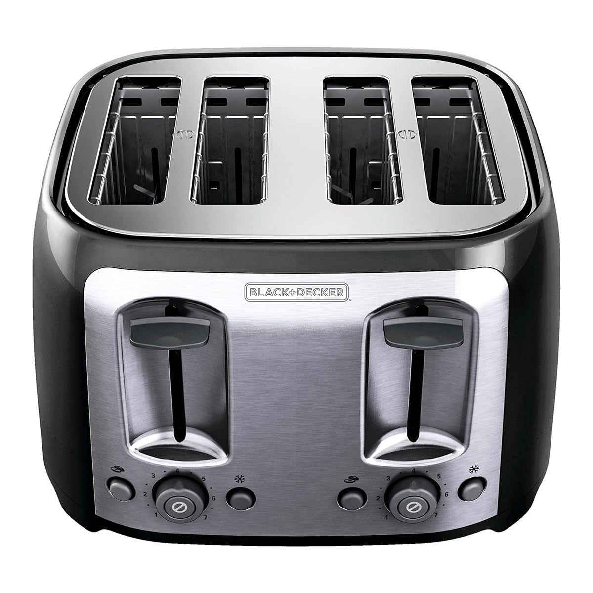 Tostadora Black + Decker de 4 Rebanadas TR1478BD