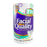 Toallas de Cocina Facial Quality con 270 Hojas