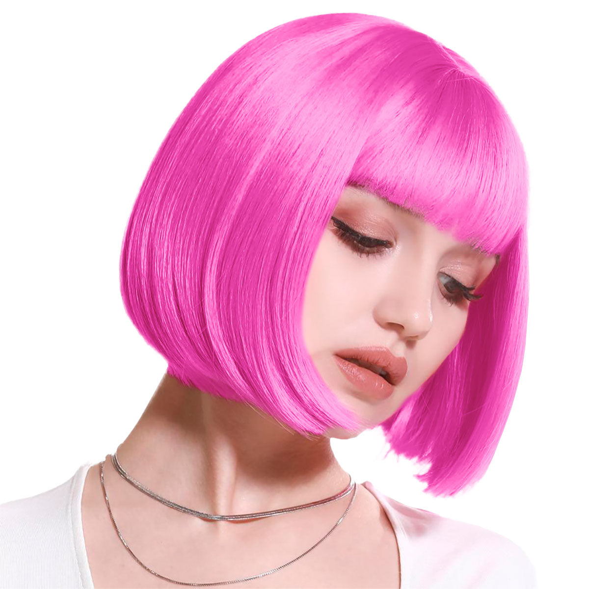 peluca rosa