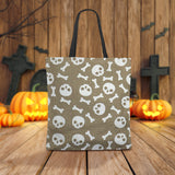 Bolsa de Yute con Diseño de Calavera