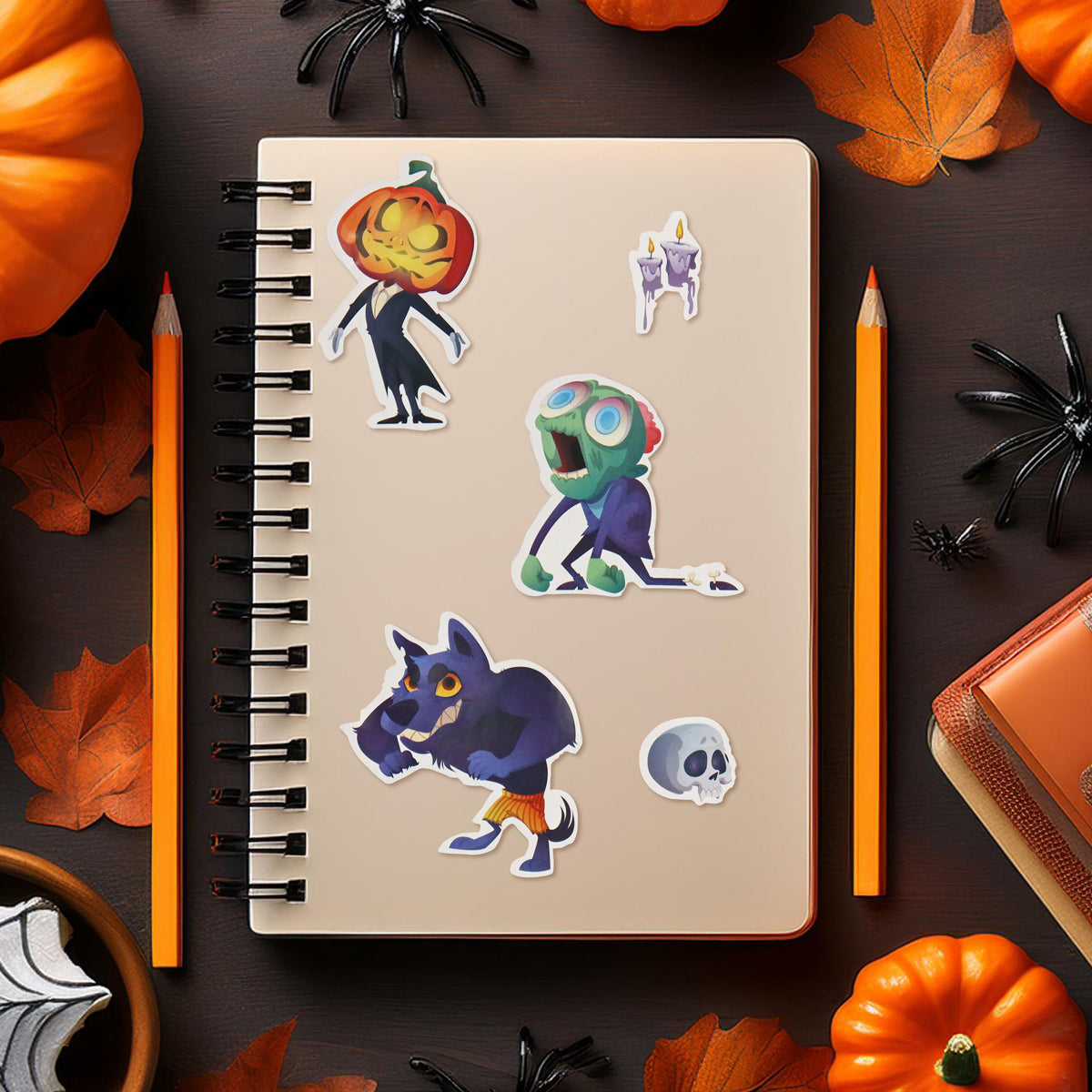 Stickers con Temática de Halloween