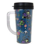 Termo color Turquesa para Café con Diseño de Halloween, Tokidoki