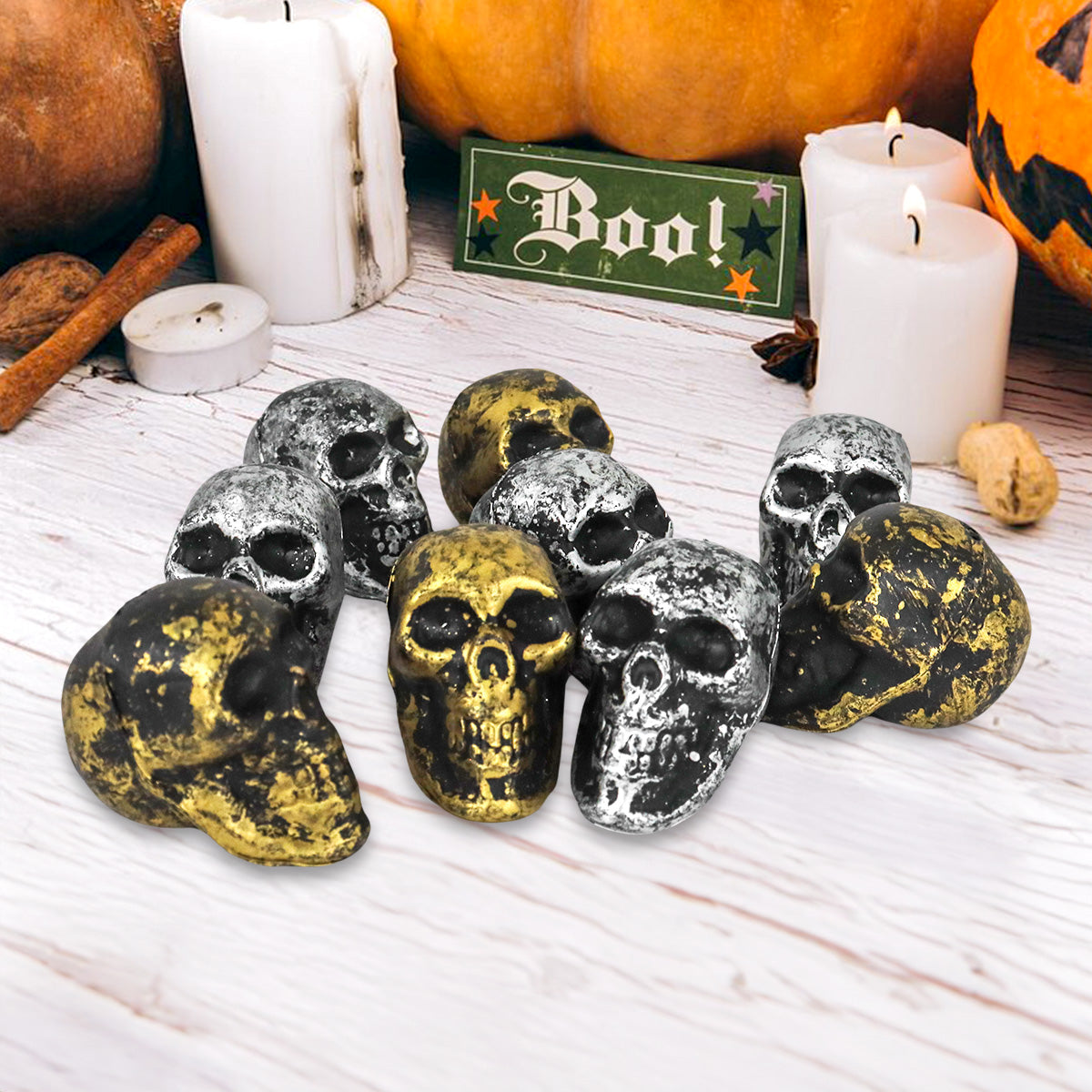 Calaveras Decorativas para Halloween