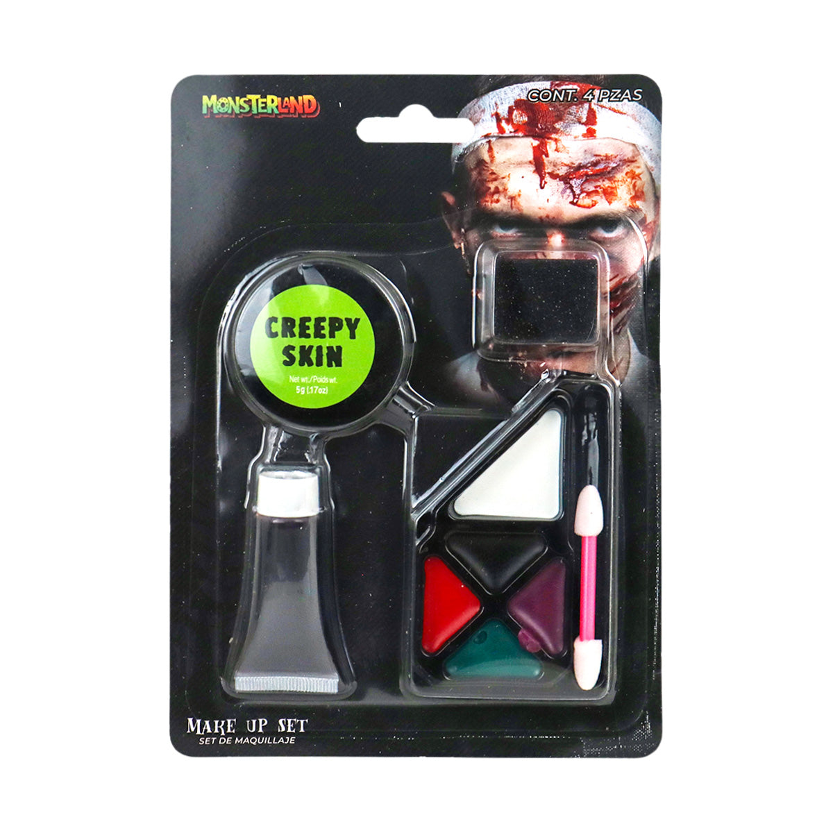 Set de Maquillaje para Disfraz de Zombi