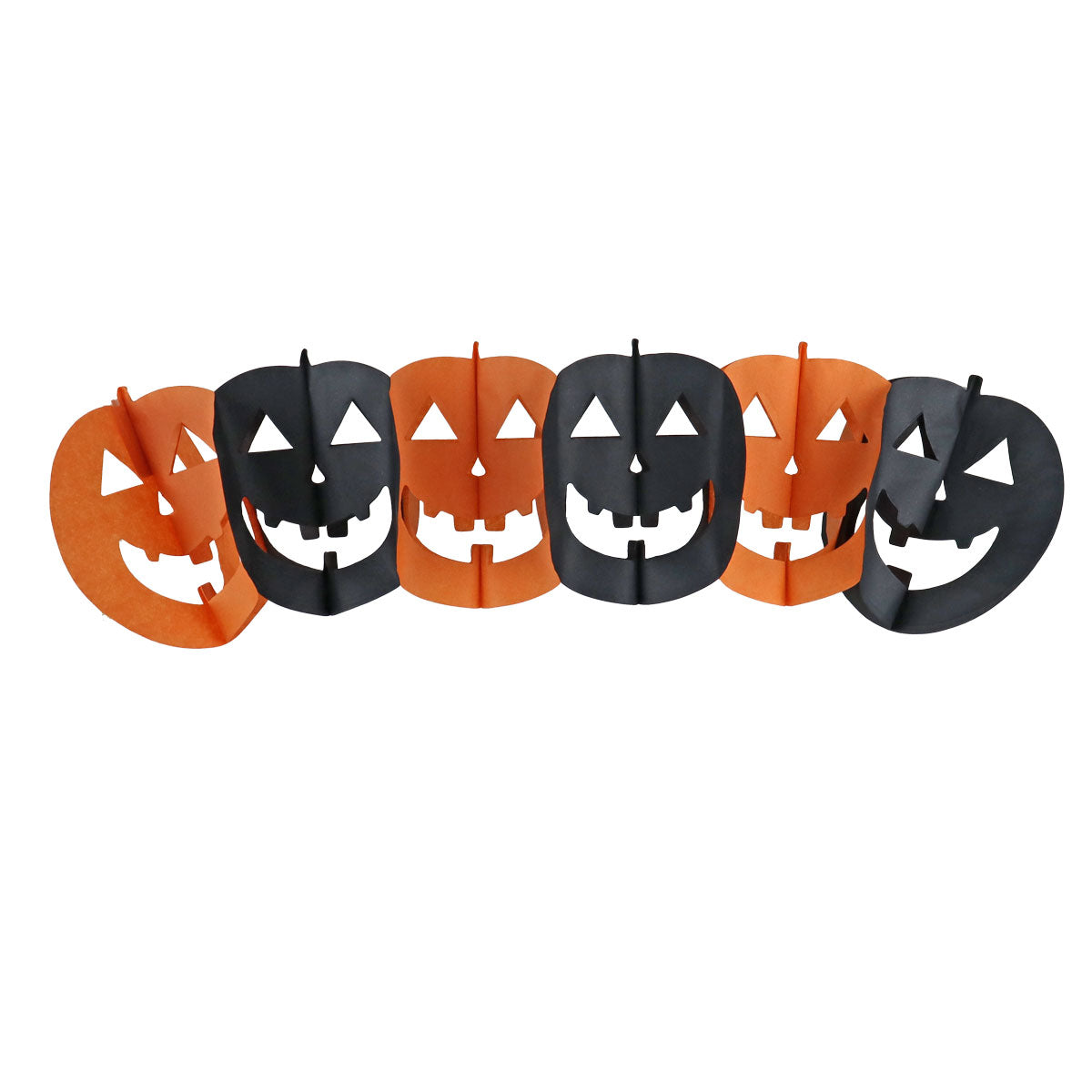 Banner Decorativo con Diseño de Calabaza para Halloween